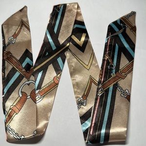 Two Thin Purse Scarves / Hair Bands / Scarves - #831